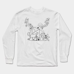 d20 druid - V2 Long Sleeve T-Shirt